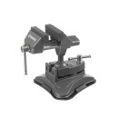Тиски універсальні шарнірні INTERTOOL HT-0096 70 мм, 360°, вакуумне кріплення
