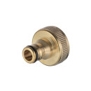 Адаптер латунний на конектор INTERTOOL GE-1208 1/2" із внутрішньою різьбою ..