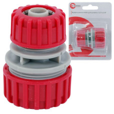 Муфта ремонтно-з'єднувальна для шланга INTERTOOL GE-1015 1/2" та 3/4"