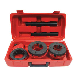 Набір плашок INTERTOOL SD-8002 2 шт. для нарізки різьблення 1 1/2"; 2"