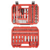 Набір інструментів 1/2" & 1/4" 110од, 12-гр INTERTOOL ET-9109