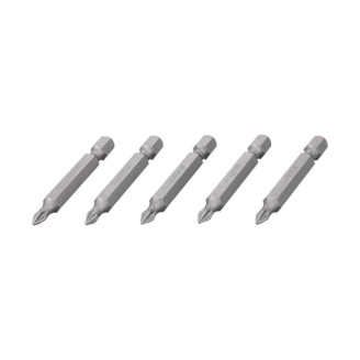 Комплект насадок викруткових PH1 1/4"*50мм, ACR, S2, уп. 5шт., STORM INTERTOOL VT-0201