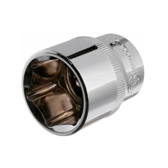 Головка шестигранна 1/2", 26мм*38мм, Cr-V INTERTOOL ET-0026