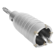 Комплект INTERTOOL SD-7040: свердло корончасте по бетону 40 мм + Перехідник SDS Plus 100мм