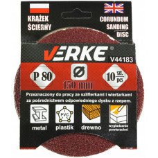 Диск наждачний VERKE P80 V44183 150 мм