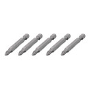Комплект насадок викруткових  PH2 1/4"*50мм, ACR, S2, уп. 5шт., STORM INTER..