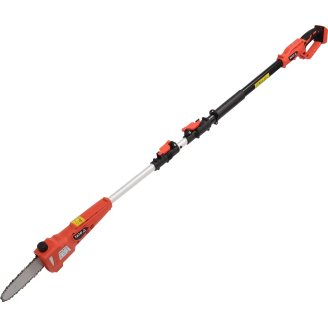 Сучкоріз акумуляторний YATO YT-82837 телеск. ручка 2-2.8 м, Li-Ion 18В, шина l=20 см (БЕЗ АКБ)