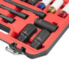 Набір INTERTOOL ET-8506 головок та подовжувачів ударних 1/2", 18 од., головки: 10-24 мм, подовжувачі