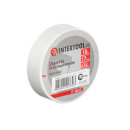 Стрічка ізоляційна, 17 мм * 10 м * 0.15 мм, біла INTERTOOL IT-0033