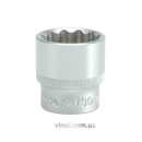 Головка торцева 12-гранна YATO : квадрат 1/2", М= 30 мм, L= 42 мм [6/48/96]..