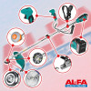 Акумуляторний тример для трави ALFA ALCGTBH-21V