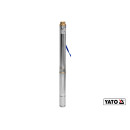 Насос для води глибинний YATO: 370 Вт, 5400 л/год, макс.висота- 35 м, макс.глиби..