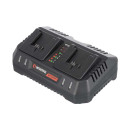 Пристрій зарядний для акумуляторів INTERTOOL WT-0346 Li-ion 20 В, струм заряду 4..