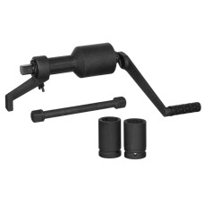 INTERTOOL XT-0006 ключ балонний роторний для вант. автом. 380 мм, двоскор., передавальне віднош. 1:5