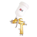 Пневматичний краскопульт INTERTOOL PT-0113 HP, форсунка 1.5мм, верхній пластиков..