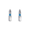 Комплект насадок викруткових  PZ1 1/4"*25мм, S2, уп. 2шт., STORM INTERTOOL VT-0220