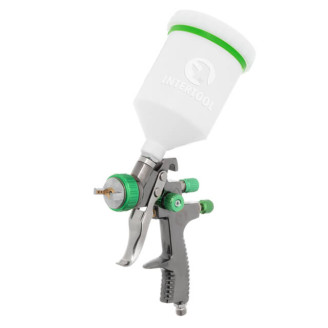 Краскопульт пневматичний LVLP GREEN INTERTOOL PT-0132