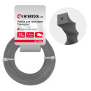 Лiска для тримера ,квадрат, кручена армована, 1.6 мм x 15 м INTERTOOL DT-2326