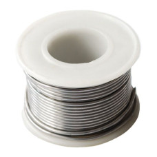 Припій для паяльника INTERTOOL RT-2065 100 г. D-1.00 мм, 40% олово, 60% свинець