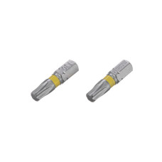 Комплект насадок викруткових  Torx T30 1/4"*25мм, S2, уп. 2шт., STORM INTERTOOL VT-0226