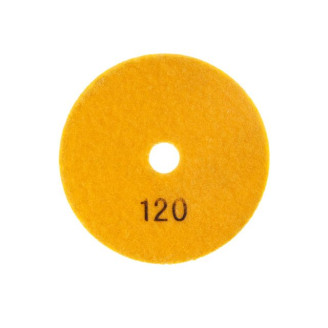 INTERTOOL BT-0908 Коло алмазне шліфувальне гнучкий на липучці 100 мм P120.