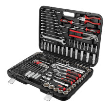 INTERTOOL ET-8233 Набір інструментів 1/2" &amp; 3/8" &amp; 1/4", 233 од., Cr-V STORM