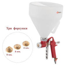 Розпилювач штукатурний пневматичний INTERTOOL PT-0402