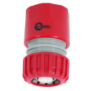Конектор INTERTOOL GE-1021 3/4" з аквастопом для шлангу 3/4"