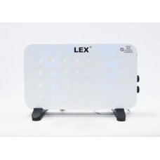 Електричний обігрівач LEX LXZCH01F 2000BT Турбовентилятор конвектор Білий