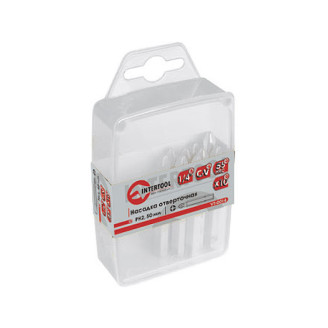 Комплект насадок викруткових 4 мм 1/4"x 50 мм - 10 од. INTERTOOL VT-0034