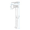 Сокира INTERTOOL HT-0263