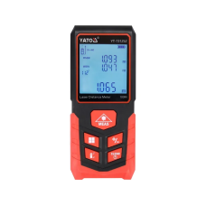 Далекомір лазерний YATO YT-731252 з LCD-дисплеєм дальність 100м.