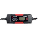INTERTOOL AT-3024 Зарядний пристрій 6/12 В, 1/2/3/4 А, 230 В, зимовий режим заря..