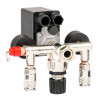 Прессостат 220В у зборі INTERTOOL PT-9094 (пресостат, редуктор, 2 манометри)