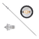Комплект INTERTOOL PT-2614 1.4мм форсунка, повітряна головка, голка до фарбопуль..