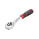 Рукоятка з храповим механізмом на 72 зуби 1/4", Cr-V STORM INTERTOOL ET-800..
