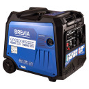 Генератор Brevia GP6500iES інверторний бензиновий 6,5кВт (ном 6,0кВт) з електрос..