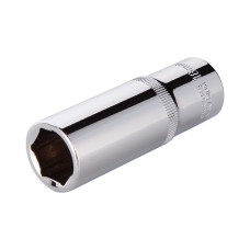 INTERTOOL ET-0118 Головка шестигранна подовжена 1/2", 18×78 мм, Cr-V, STORM