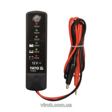 Тестер напруги акумуляторів YATO YT-83101 , до 12 В