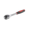 Рукоятка з храповим механізмом на 45 зубів 1/2'' Cr-v INTERTOOL HT-2119
