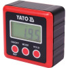 Кутомір електронний YATO YT-71000 ; діапазон 4х 0-90° з живленням від 2 батарейок 1,5 В тип ААА