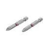 Комплект викруткових насадок PH2 1/4" * 50мм, S2, уп. 2 од., STORM INTERTOOL VT-0212