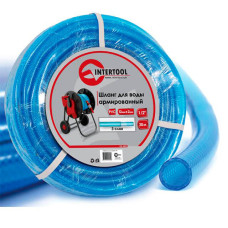 Шланг INTERTOOL GE-4053 для води тришаровий 1/2", 20 м, армований PVC
