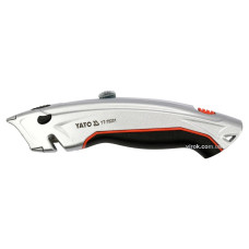 Ніж YATO YT-75201 : висувне трапецевидне лезо