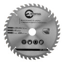 Диск пиляльний по дереву INTERTOOL CT-3046 з твердосплавними напайками 230x30x1,..
