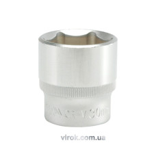 Головка торцева 6-гранна YATO : квадрат 1/2", М= 30 мм, L= 42 мм [12/60/120]