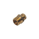 Клапан зливний латунний для компресорів, 1/4 ", круглий вентиль INTERTOOL P..
