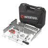 Набір інструментів 1/2" & 1/4" 110од, 12-гр INTERTOOL ET-9109