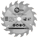 Диск пиляльний по дереву INTERTOOL CT-3040 з твердосплавними напайками 185x20x1,..