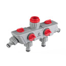 Розподільник 4-х канальний INTERTOOL GE-2004